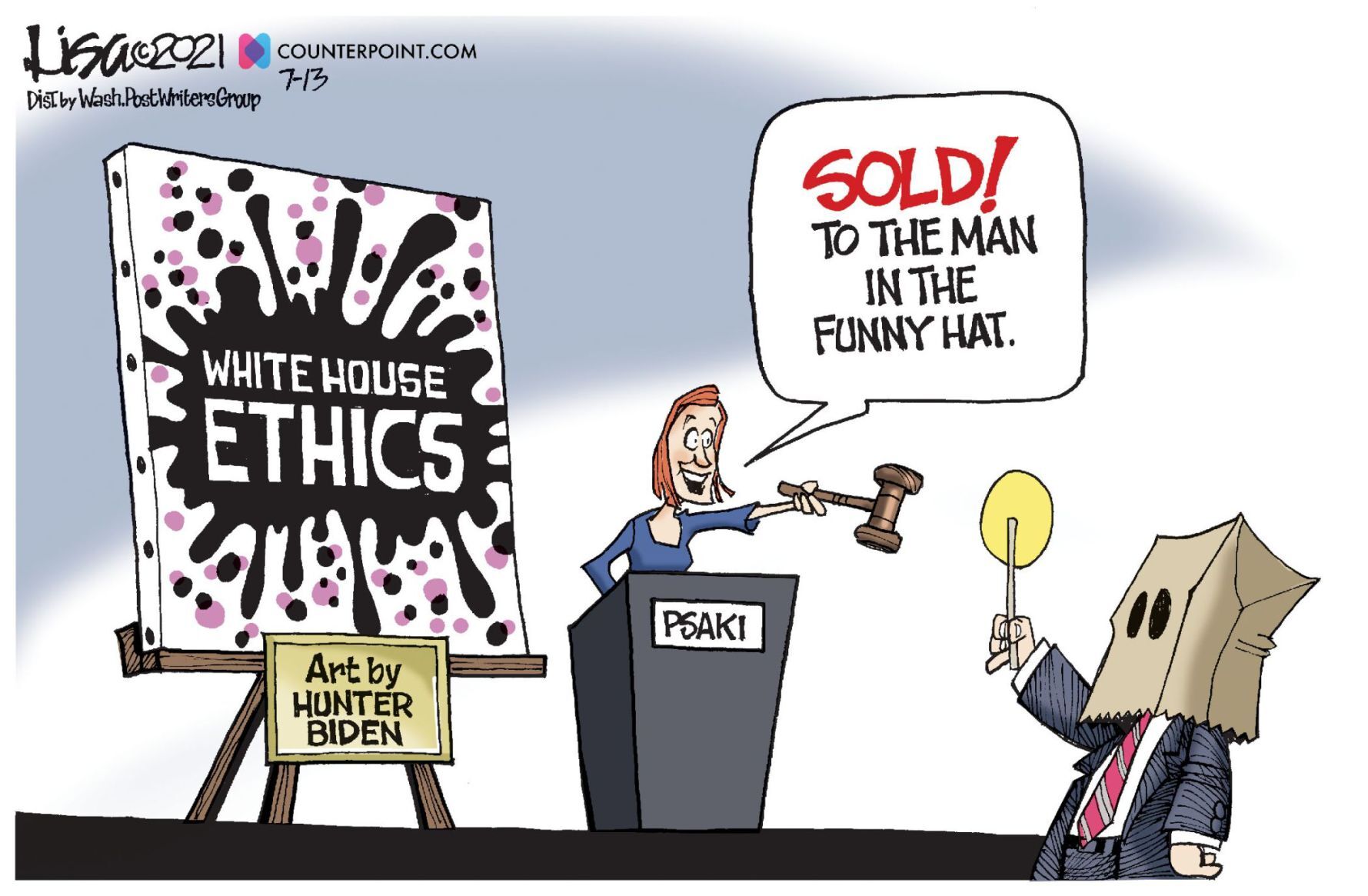 Lisa Benson cartoon